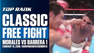 The Legendary First Fight Between Erik Morales And Marco Antonio Barrera  HISPANIC HERITAGE MONTH [upl. by Oswal]