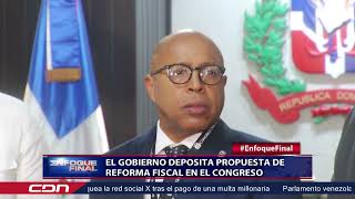 El Gobierno deposita propuesta de reforma fiscal en el Congreso [upl. by Fernald331]