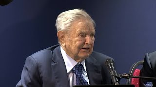 George Soros Takes Questions at the World Economic Forum in Davos [upl. by Modesta]