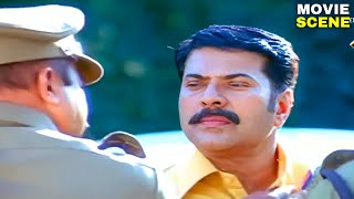 വഴി മാറി നിൽക്കടാ അങ്ങോട്ട്  Mammootty Malayalam Movie scene  Roudram [upl. by Genisia6]