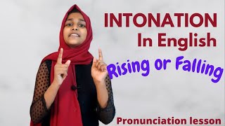 Intonation in English  English Pronunciation Lesson  in Malayalam [upl. by Dora772]