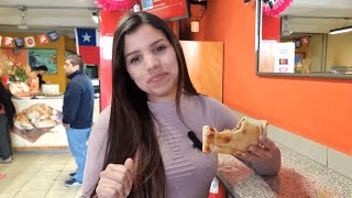 Probando la MEJOR EMPANADA de CHILE 🇨🇱  Fiestas Patrias Chile 2023🇨🇱 [upl. by Arevle697]