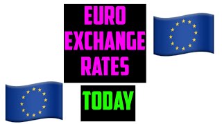 euro exchange rate 27 September 2024 [upl. by Allyson799]