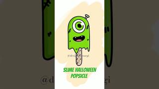 Easy Halloween Drawing 🎃👻  Cute Halloween drawing halloween viralvideo shorts [upl. by Eseilenna219]