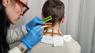 Neck Allergy Test  Detailed amp Extensive Roleplay ASMR [upl. by Atikin]