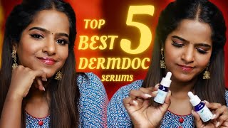 My Top 5 Favorite Serums From Dermdoc For all Skin Types [upl. by Myron]