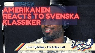 Amerikanen Reacts To Svenska Klassiker Jussi Björling  O helga natt [upl. by Waterman585]