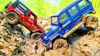 MUD RACE CAR  Jeep Wrangler amp Mercedes G500  Wilimovich [upl. by Freiman]