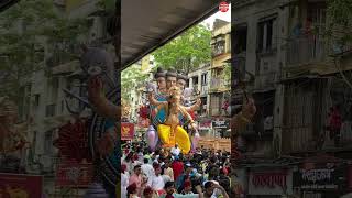 😍3 Kings at Mumbai Cha Raja ganwshchaturthi unesco [upl. by Emiatej]