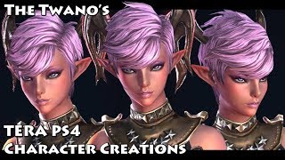 TERA PS4  Character Creation Cute Female Castanic 5 [upl. by Henigman314]