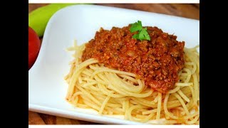 🍝 Mein Spezialrezept für die beste Bolognesesoße 🍝 Spaghetti Bolognese 🍝 [upl. by Shaia]