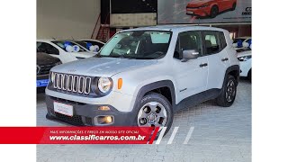 Jeep Renegade Sport 18 Flex Automático 2016 [upl. by Notyad]