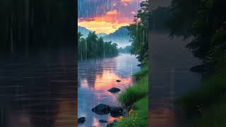 Rain amp thunder sounds nature and rain sounds to relax meditate study amp fall asleep 2 [upl. by Onaireves229]