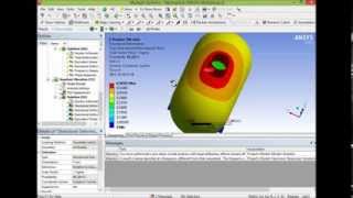 Random vibration analysis with Ansys Workbench [upl. by Ayiotal]