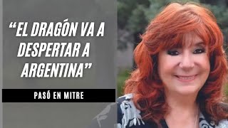 “Lo va a despertar el dragón” la predicción de Ludovica Squirru sobre el futuro de Argentina [upl. by Odla109]