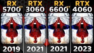 RX 5700 XT vs RTX 3060 vs RX 6600 XT vs RTX 4060  1080p1440p  14 Games  The Ultimate Comparison [upl. by Grissom]