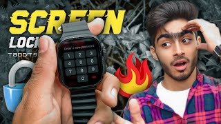 TOP 3 Hidden Settings of T800T900 Ultra 🔥  How To Set Password in T900T800 Ultra Smartwatch  💯 [upl. by Nissie]