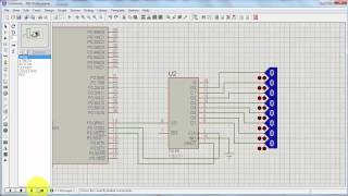 C amp 8051  UART P2 Mode 0 dùng mở rộng ngõ vào [upl. by Ahsitam285]