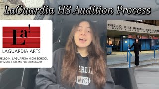 LaGuardia Highschool Audition Process  Gabriella Agosto [upl. by Ramad634]