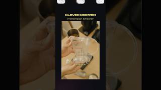 Is the Clever Dripper the BEST immersion brewer 🤔 shorts coffee coffeetime [upl. by Eremehc]