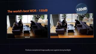 Wisenet X Series Wide Dynamic RangeHanwha Techwin [upl. by Inalaeham]