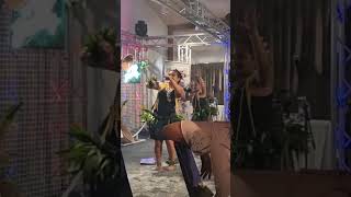 Niuean Twins Dance Performance For Their Grand Auntys 85th Birthday Party [upl. by Ahsinad]