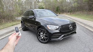 NEW Mercedes Benz AMG GLC 43 4Matic Start Up Exhaust Test Drive POV and Review [upl. by Haret765]