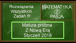 Zadanie 1 Matura próbna z Nową Erą 2018 poziom podstawowy [upl. by Kristyn]