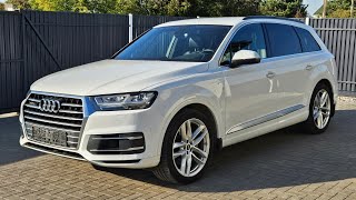 Audi Q7 45 TDI Quattro SLine 2018 30 дизель 231 лс 7 мест Пневмоподвеска BOSE камера кожа [upl. by Thamos127]