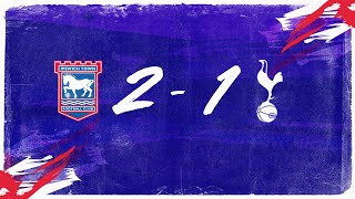 HIGHLIGHTS  Town 2 Tottenham Hotspur U21 1 [upl. by Charo970]