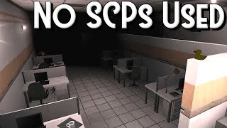 SCP Containment Breach  No SCPs Used Challenge [upl. by Marba]