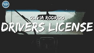 Olivia Rodrigo  drivers license Clean  Lyrics [upl. by Oicneserc491]