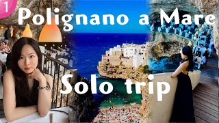 Retro vlog Dining experience in Grotta Palazzese what to do in Polignano a mare [upl. by Jeth]