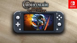 Castlevania Dominus Collection  Nintendo Switch Lite Gameplay [upl. by Calen696]