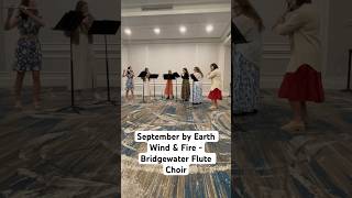 BC flute choir at the 2024 VMEA professional development conference fluteworld flutemusic [upl. by Venterea]