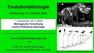 Biologische Forschung contra Politische Ideologie [upl. by Annuahsal]