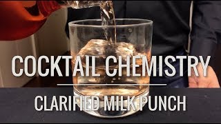 Advanced Techniques  Clarified Milk Punch [upl. by Aleece639]