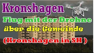 Flug über die Gemeinde Kronshagen in SH [upl. by Jinny355]