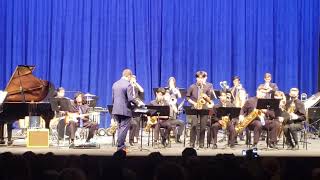 Zebrano  Aurnob Solo RHS Jazz Ensemble Spring Concert [upl. by Paderna930]