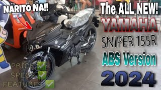 The All New Yamaha Sniper 155R ABS Version 2024  Yamaha Motorcycle Review 2024 [upl. by Yerdna]