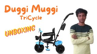 Duggi Muggi Tricycle Unboxing tricycle unboxing arunadventures [upl. by Alegre266]