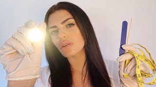 ASMR  Examining Your Face 👩🏻‍⚕️🔦 youre my case study [upl. by Kirsch997]