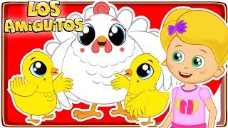 Los pollitos dicen pio pio 🐣 NUEVO versión cancion infantil  Los Amiguitos Canciones Infantiles [upl. by Socem364]