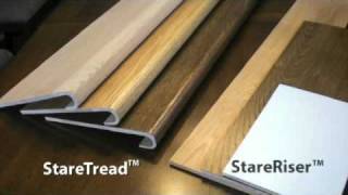 How to install wood on stairs  Starecasing Product Overview [upl. by Arikihs]