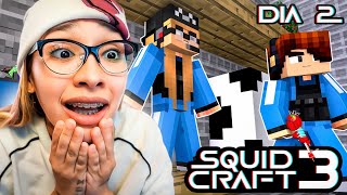 ¡CASI ME ELIMINO EN LOS SQUID CRAFT GAMES 3  Día 2 [upl. by Ardnik820]