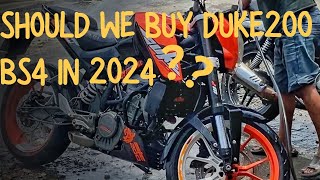 Buying Duke200 Bs4 In2024😱 Watch Before Buying Secondhand KTM Bikes [upl. by Yvon]