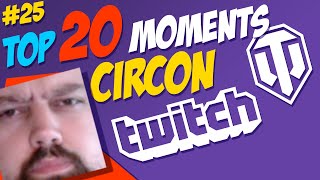 25 Circon TOP 20 Moments  World of Tanks [upl. by Aniuqal]