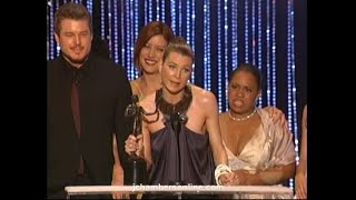 Greys Anatomy wins at the 2007 Screen Actors Guild Awards Jan 28 2007 [upl. by Melone]