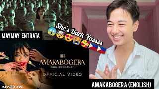 Maymay Entrata  Amakabogera English Version Official Video  REACTION [upl. by Ajiam457]