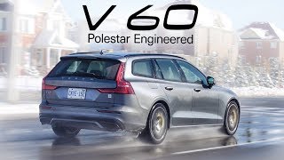 2020 Volvo V60 T8 Polestar Engineered  Turbocharged Supercharged Hybrid Performance Wagon [upl. by Maury]